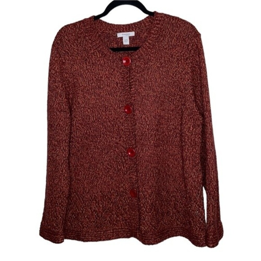 DRESSBARN Women’s Button Front Sweater Cardigan